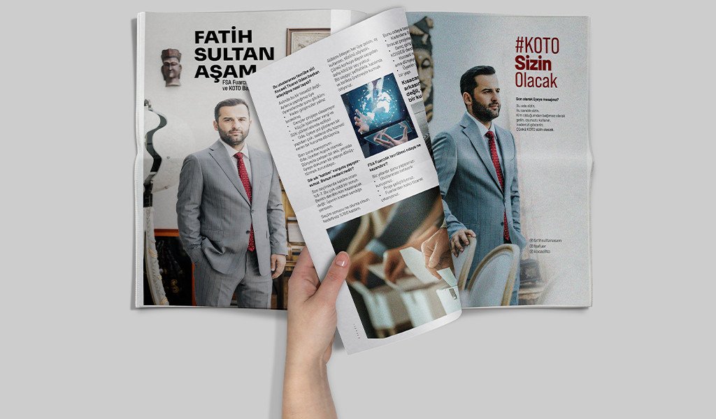FSA Fuarcılık Kurucusu ve KOTO Başkan Adayı Fatih Sultan Aşam