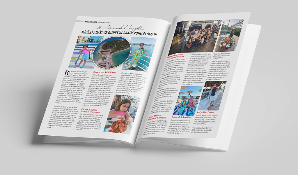 Midilli Adası ve Güney’in sakin ruhu Plomari