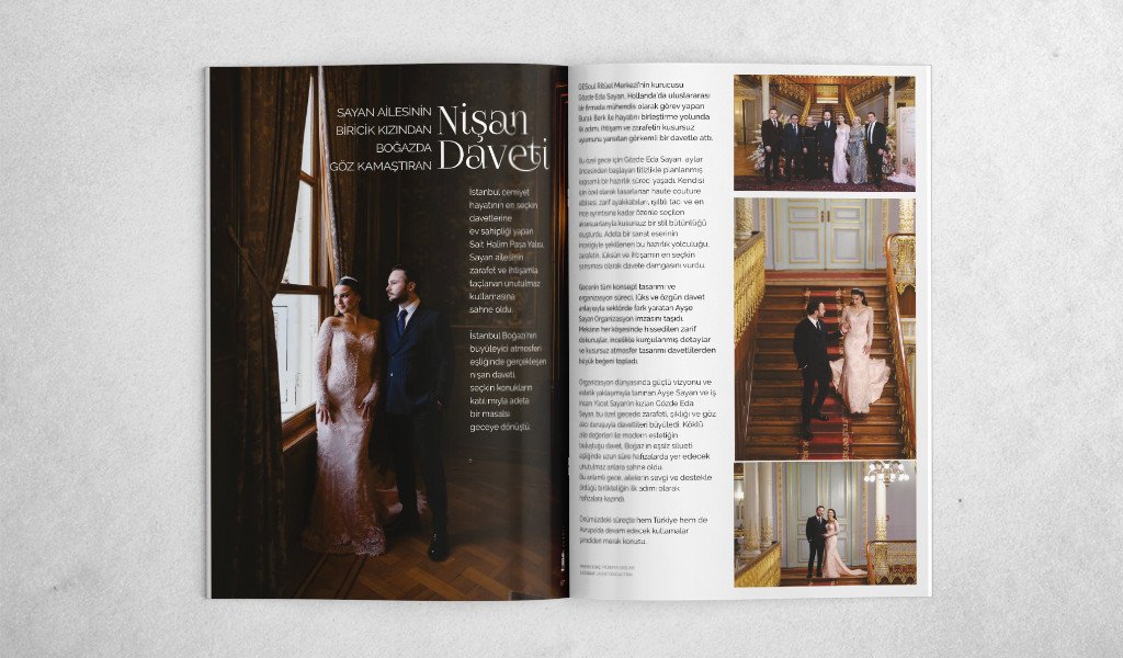 Sayan Ailesinin Biricik Kızından Boğaz’da Göz Kamaştıran Nişan Daveti