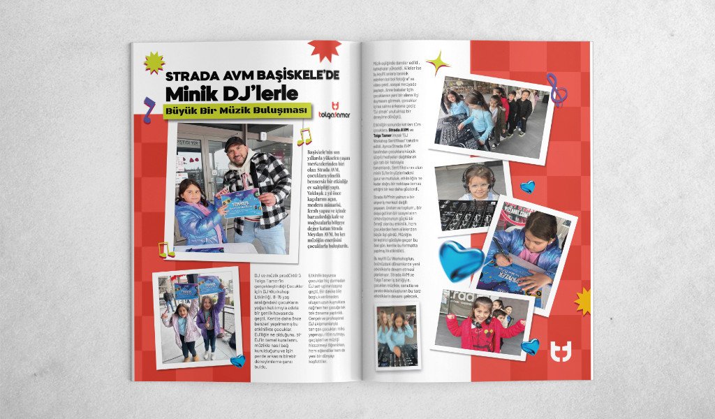 Strada AVM Başiskele’de Minik DJ’lerle Büyük Bir Müzik Buluşması