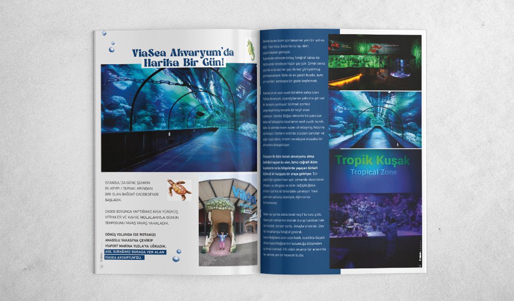 ViaSea Akvaryum'da Harika Bir Gün